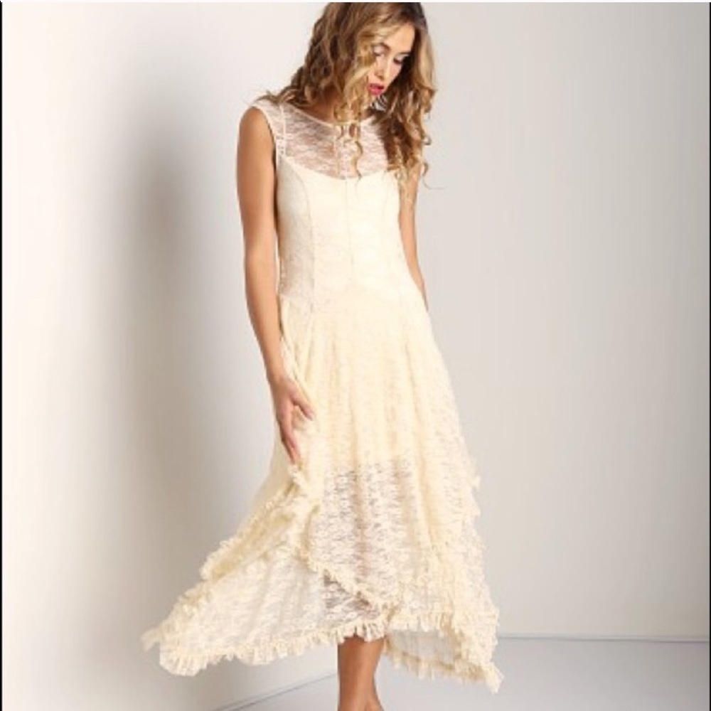 EUC FREEPEOPLE French Courtship Slip Dress